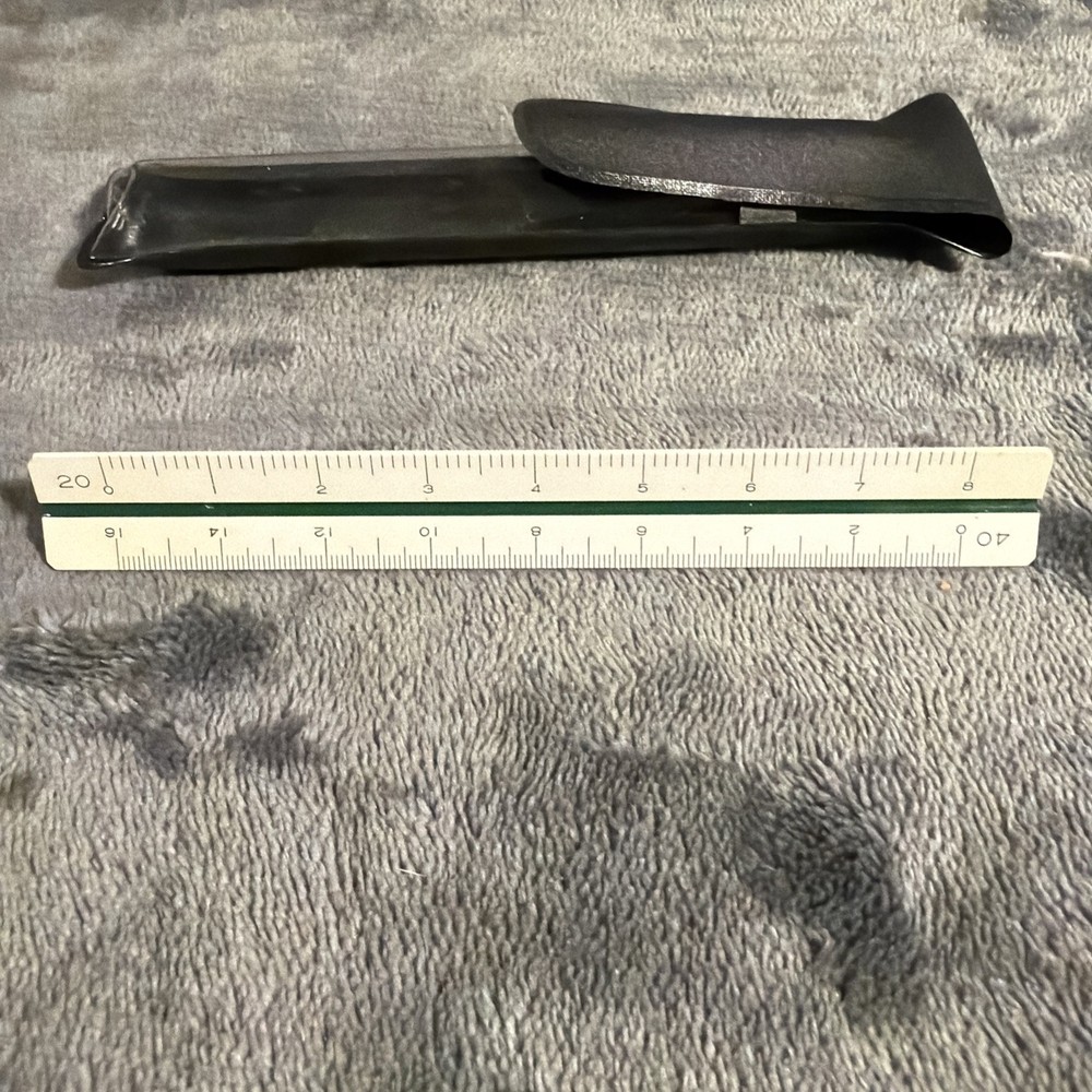 Vintage Woodrow TE4 Triangular Scale / Architects Ruler w/ Case