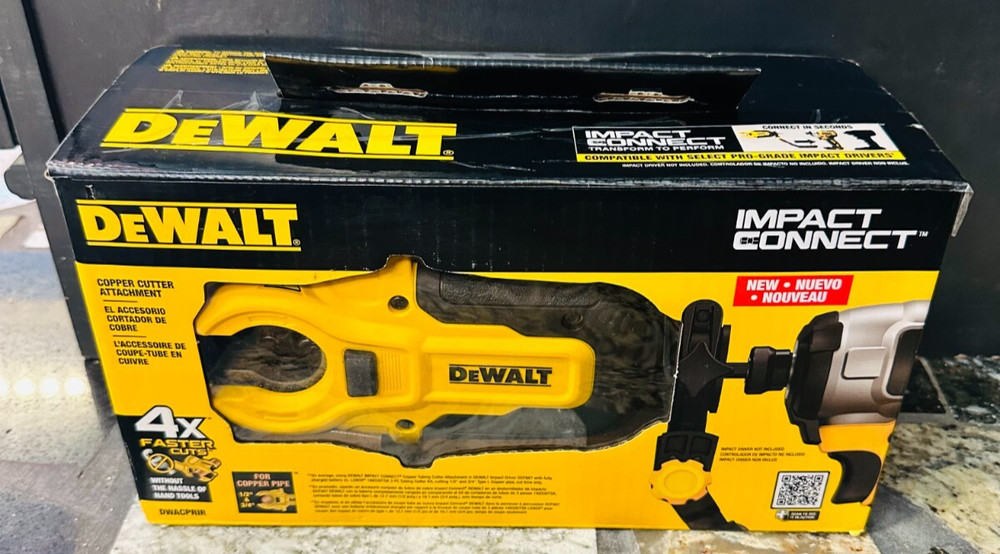 DEWALT IMPACT CONNECT 1/2-in to 1-in Copper Pipe Cutter Attachment #885911800983