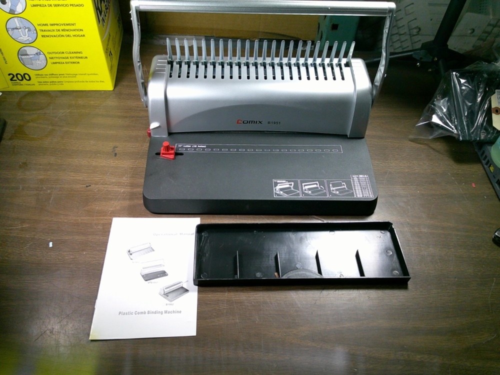 COMIX CV215 COMB BINDING MACHINE
