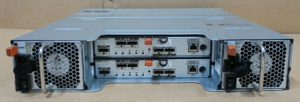 Dell PowerVault MD3200 SAS Direct Attach Storage Array DAS 12x 3TB 3.5" Drives