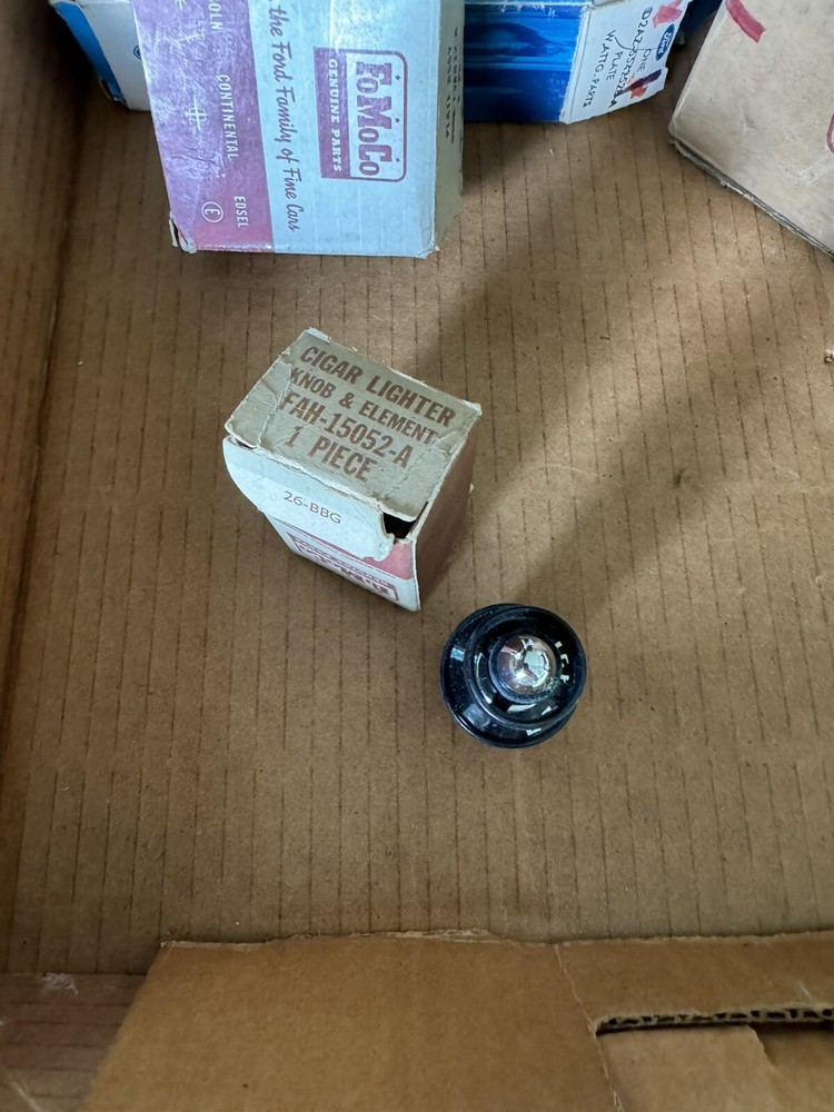 NOS 1954 FORD CIGAR CIGARETTE LIGHTER  knob element