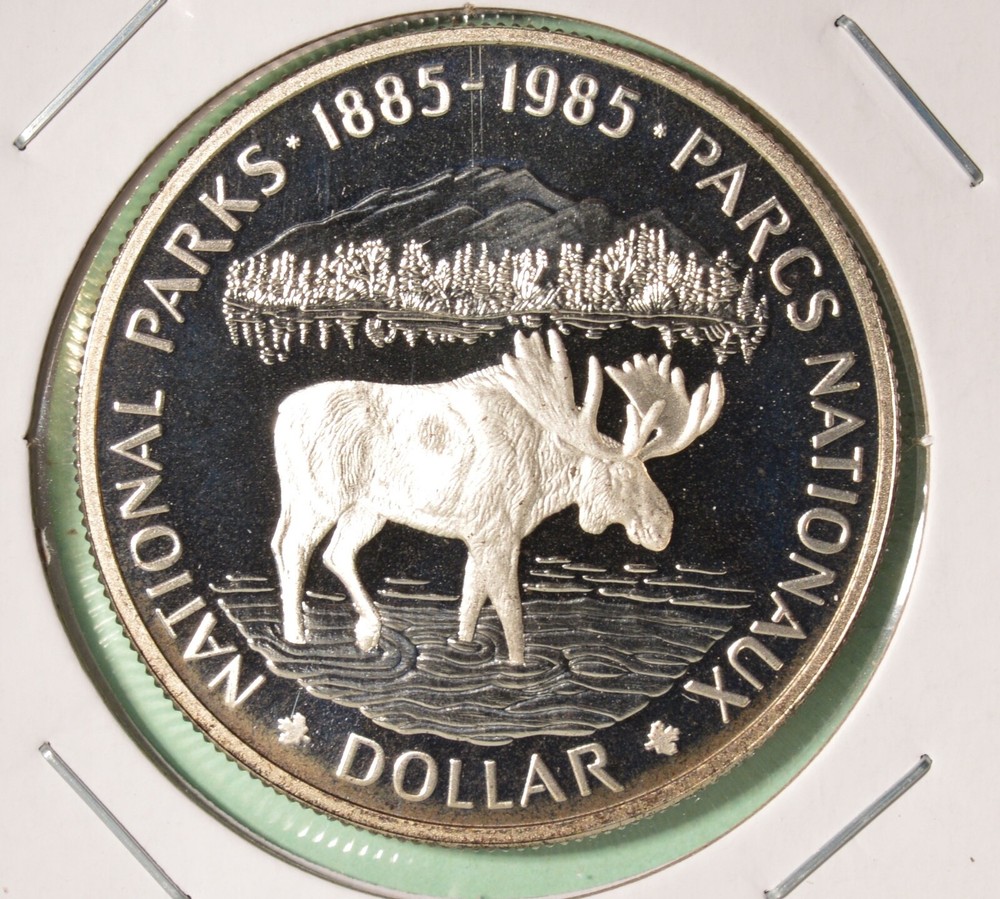 1985 Canada PROOF  - Silver Commemorative $1 Dollar