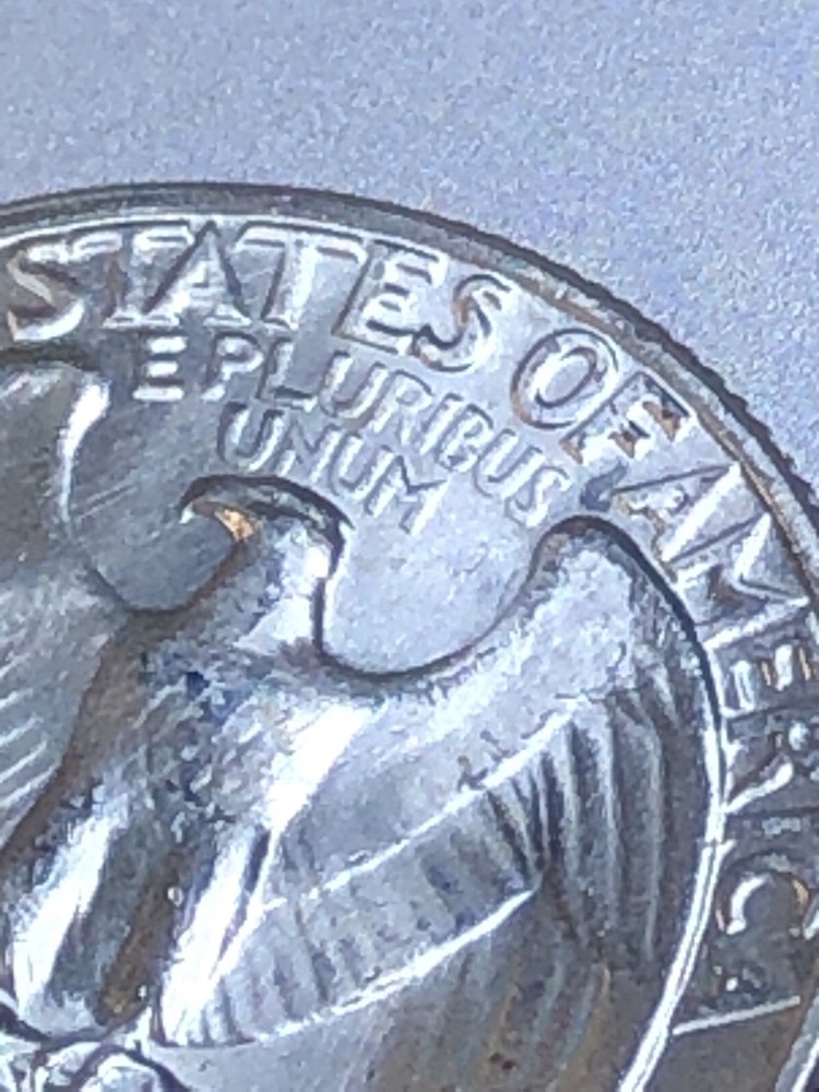 1964 D over D WASHINGTON QUARTER RPM absolute GEM Silver