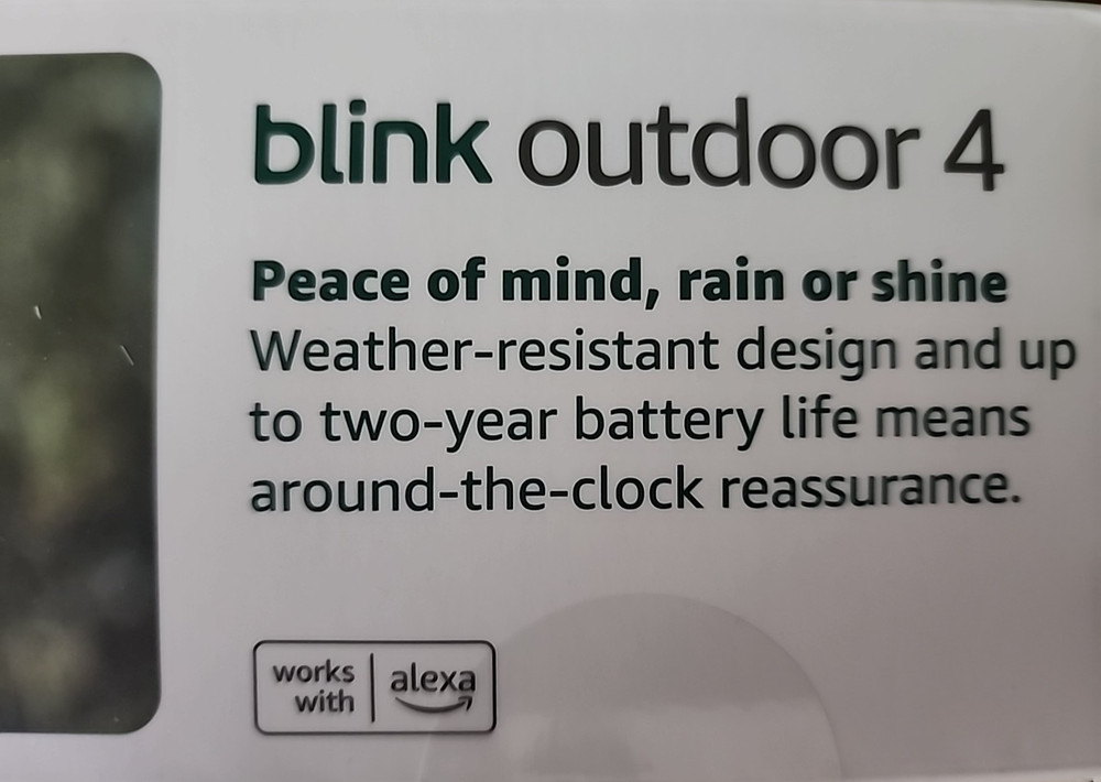 Blink Outdoor 4 Wireless Smart Security Camera System - 2 Cameras & Sync Module