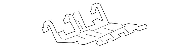 Genuine GM Front Seat Cushion Pad Support 23332205