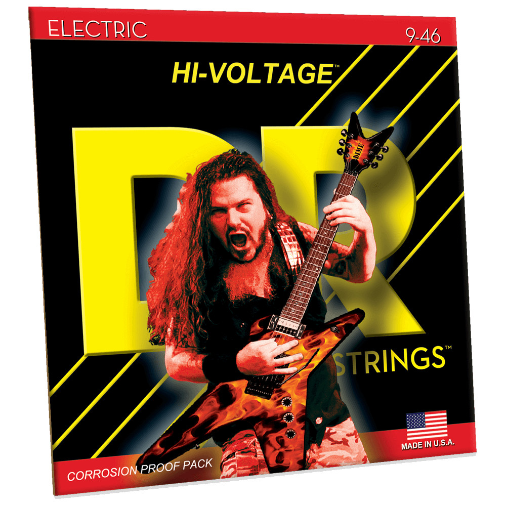 DR Strings DBG-9/46 Dimebag Darrell Hi-Voltage Light-Heavy 9-46