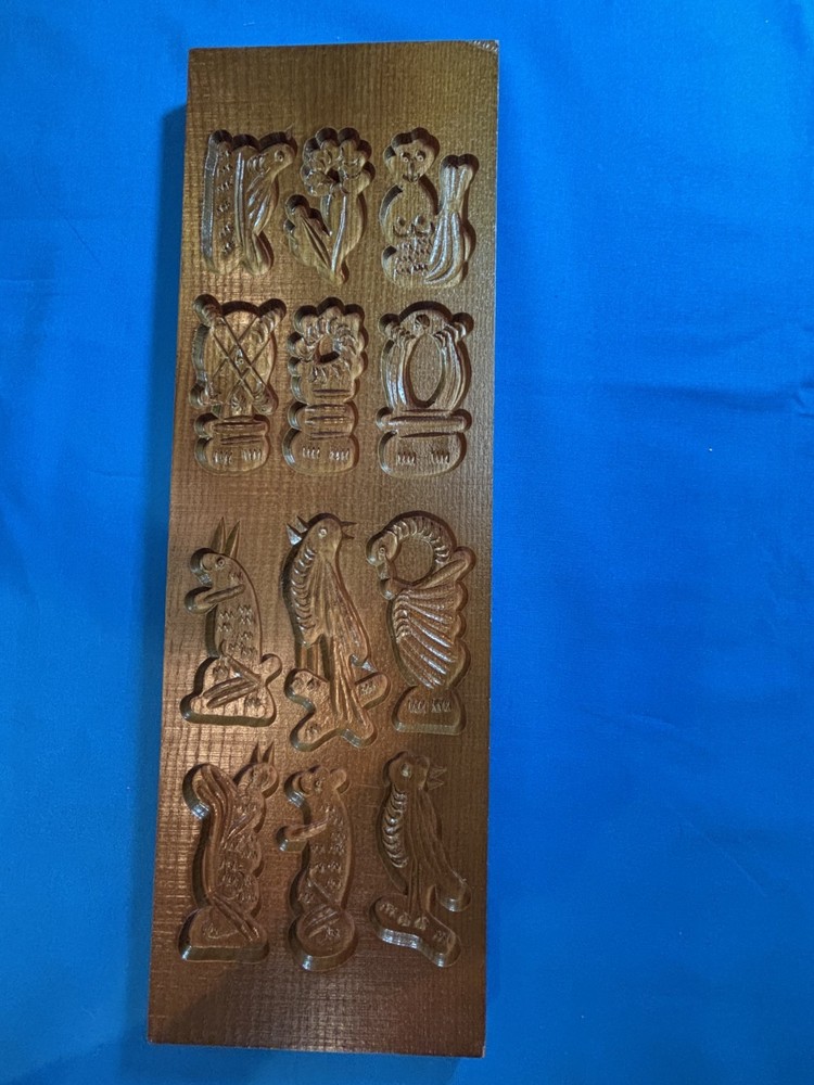 Beautiful Carved Speculaas Board