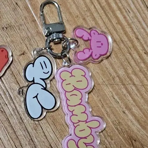 Playve Why-Why Bambi Acrylic Keyring, Pre-Owned