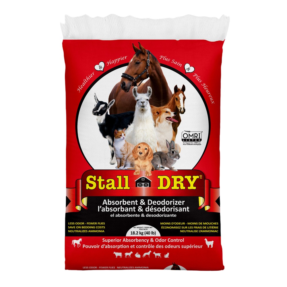 Progressive Planet Stall Dry Absorbent & Deodorizer, 40lbs