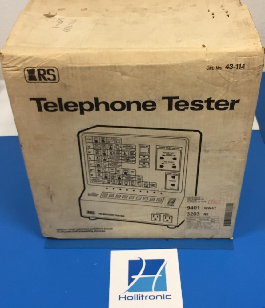 RS 43-114 TELEPHONE TESTER