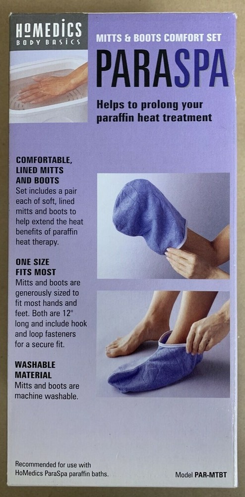 Homedics Body Basic Mitts & Boots Comfort Set for ParaSpa Model PAR-MTBT