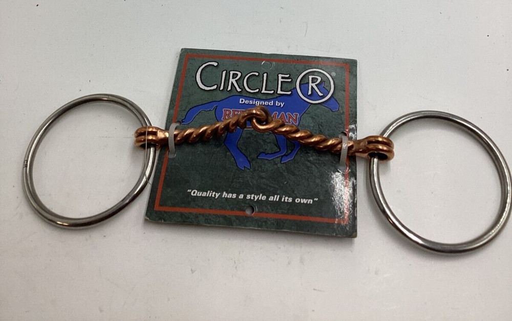 Reinsman CR115 Circle R All Around Light Ring Snaffle Bit