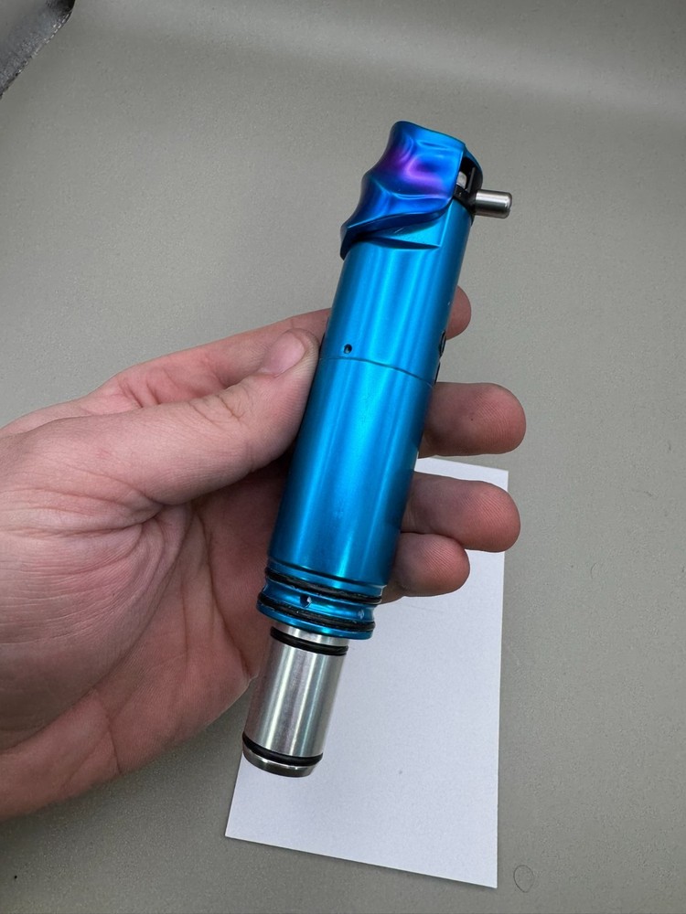 Bob Long VIS Engine VCOM Ripper Back Cap-Gloss Blue