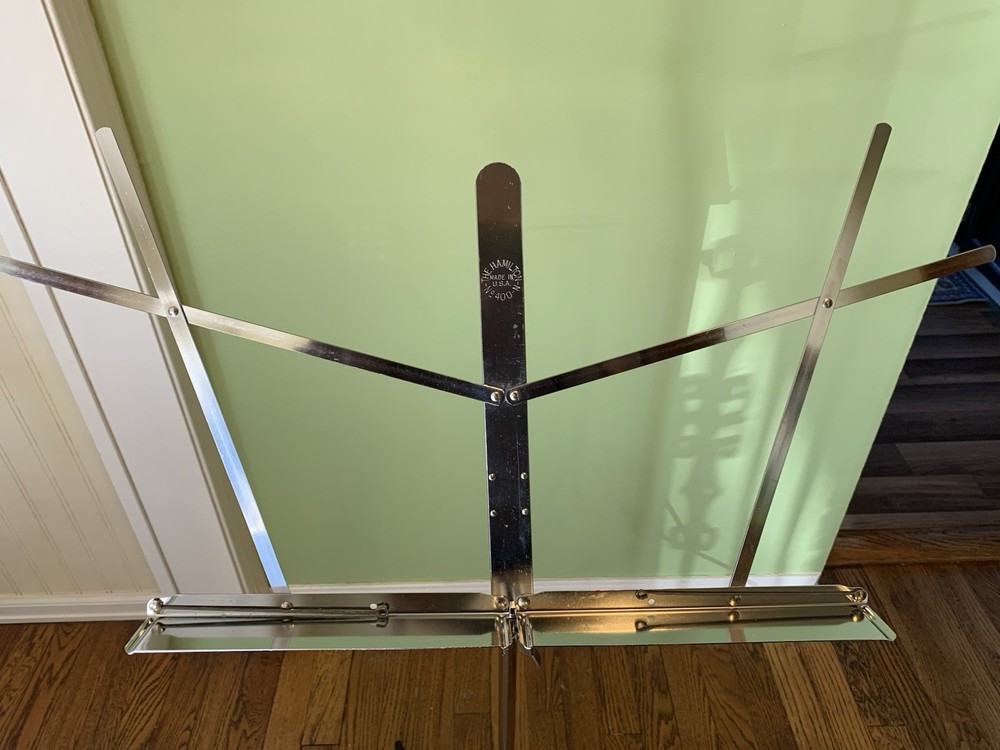 Hamilton Kb400n Folding Music Stand Chrome