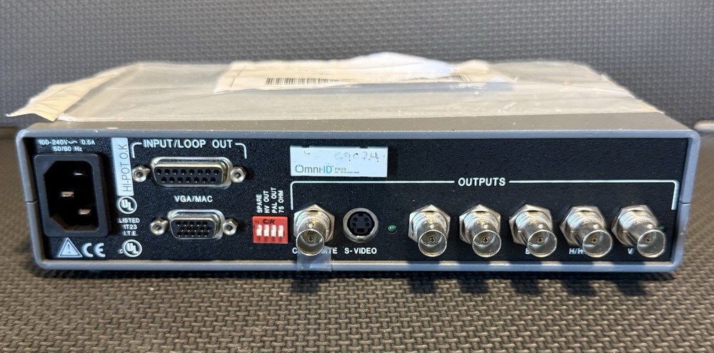 Extron VSC 100 High-Resolution Computer-to-Video Scan Converter NASA Surplus