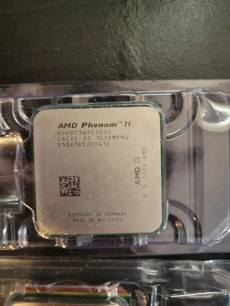 Lot of 5 AMD and Intel Processors: { Older }