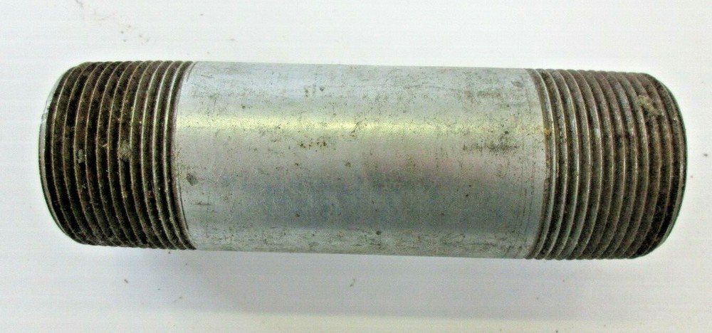 GALVANIZED STEEL PIPE NIPPLE ASSORTED SIZES **LOT OF 5**