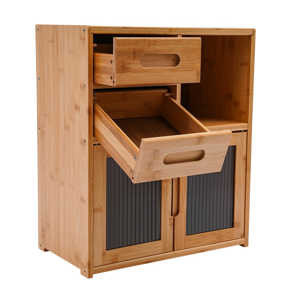 Kitchen Pantry Sideboard Bamboo Kitchen Pantry Kitchen Storage Cabinet Home