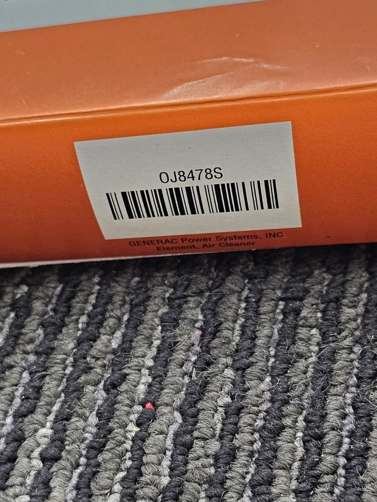 (QTY7) GENERAC 0J8478S Air Filter Element For 14kW-20kW 2013 Evolution Generator