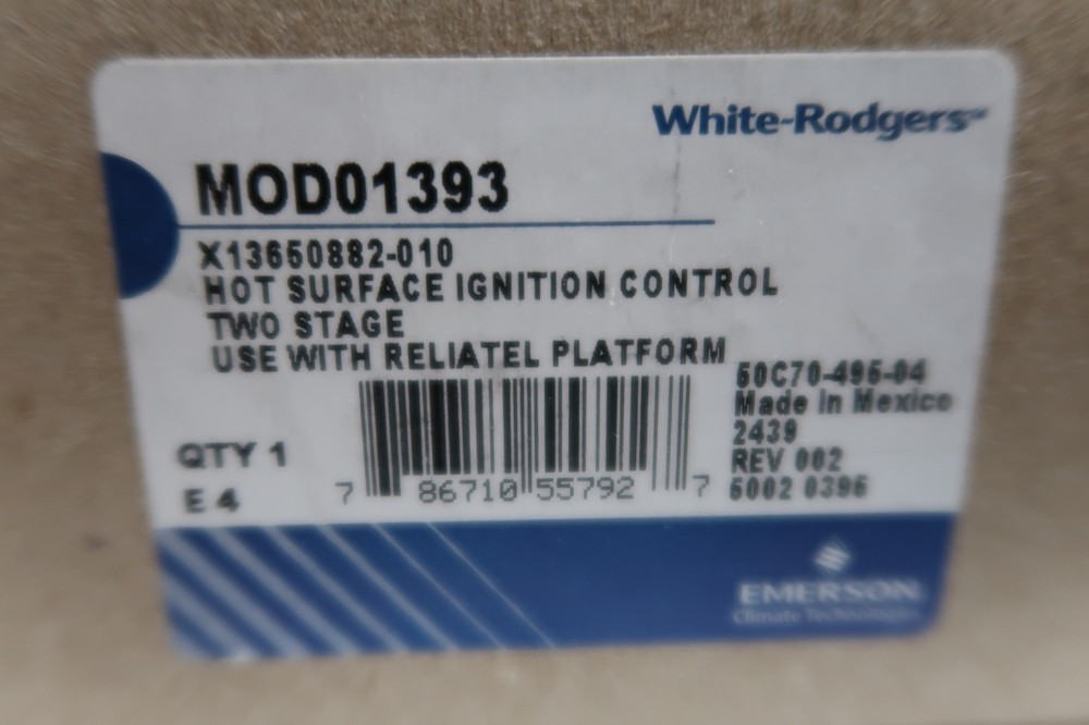 White Rogers MOD01393 Trane Ignition Module Replacement