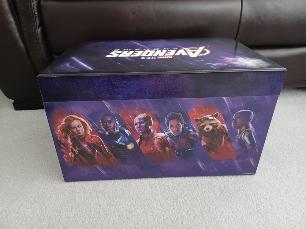 Marvel Comics Avengers Endgame Graphic Novel Comic Book Collection Storage Box