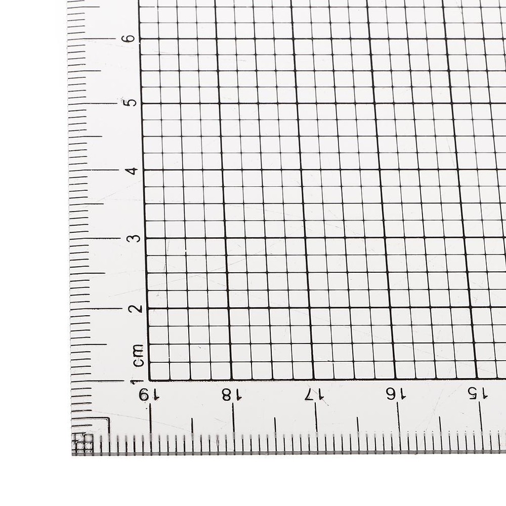 Acrylic Coordinate Ruler Graph Ruler Ruler for Hand Drawing