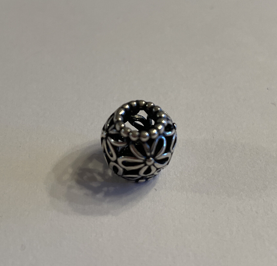 Authentic Pandora Sterling Silver WILDFLOWER WALK Charm 790890