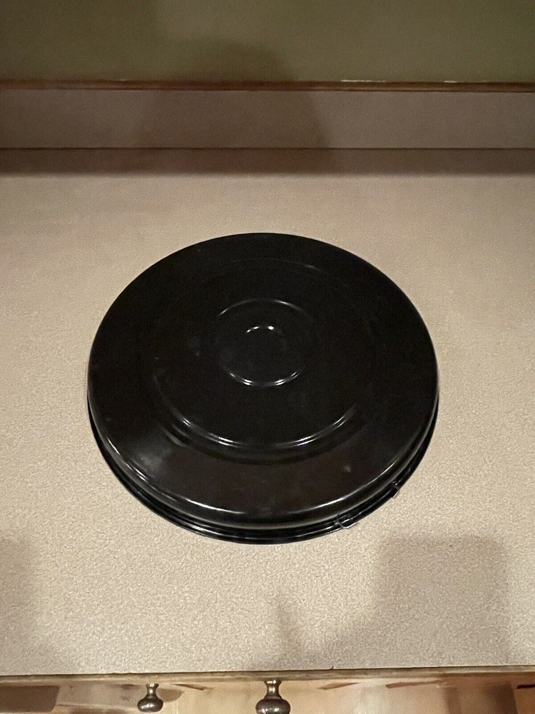 NuWave Oven Pro Plus Replacement Part Bottom Drip Tray Liner Pan Metal Black