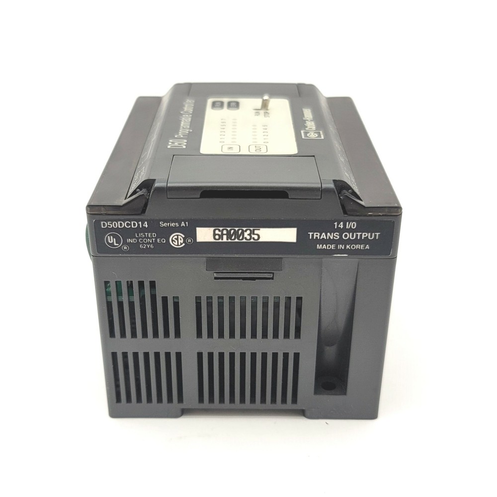 Cutler Hammer D50DCD14 D50 Programmable Controller 24VDC 8 Inputs, 6 Outputs