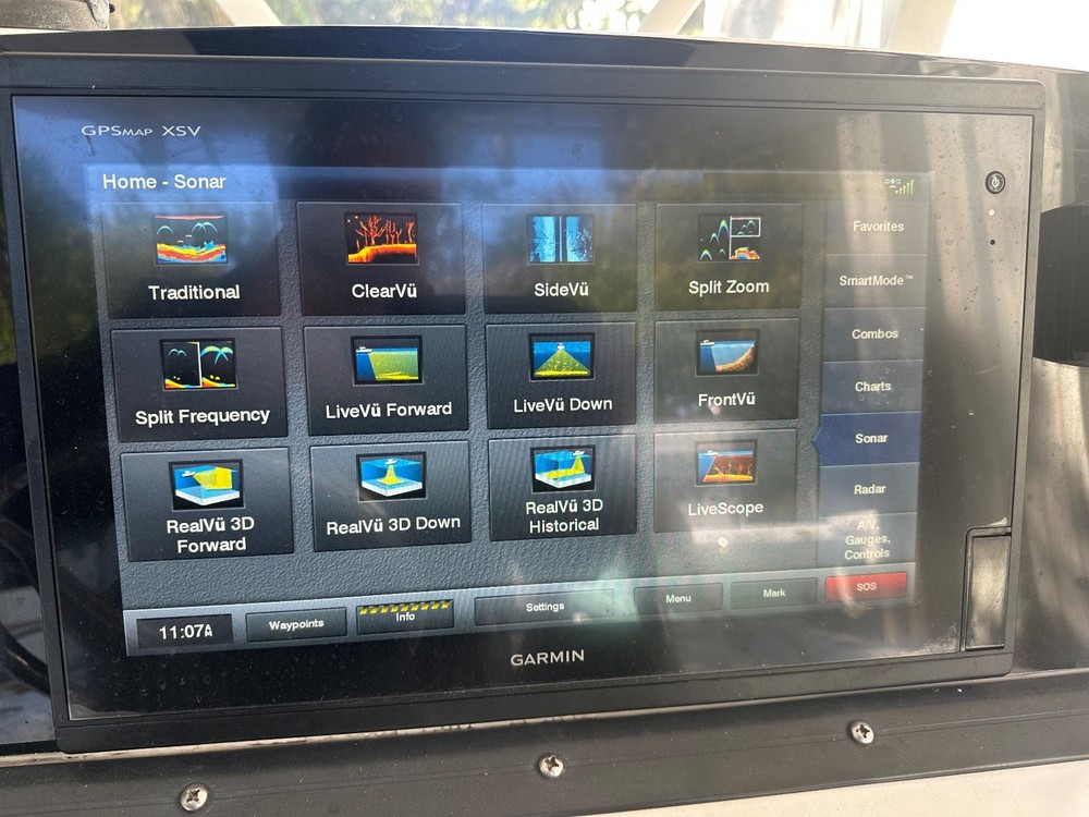 Garmin GPSMAP 7616xsv 16" Touchscreen Chartplotter Sonar Fishfinder MFD