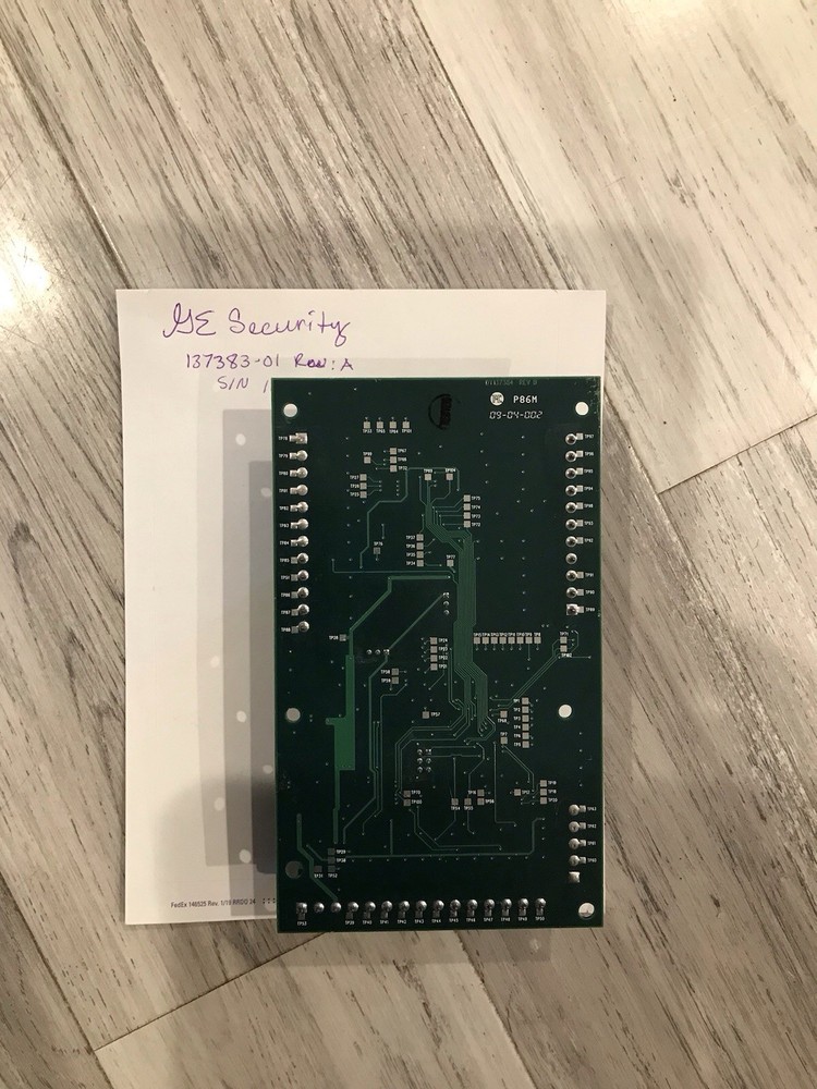 GE SECURITY 137383-01 REMOTE READER PCB BOARD CARD MODULE - PREOWNED