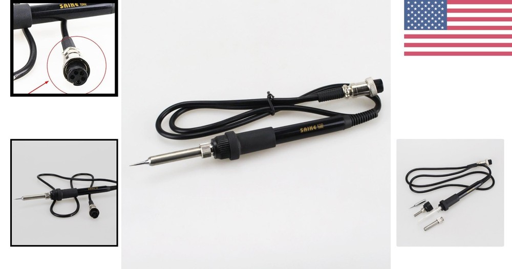 Ceramic Heating Soldering Iron Replacement Handle for Saike 852D/898D Models