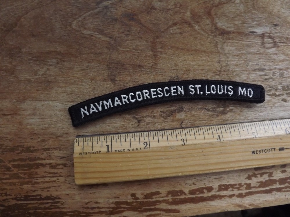 Navy NAVMARCORESCEN ST. LOUIS MO Tab - INV# C1235