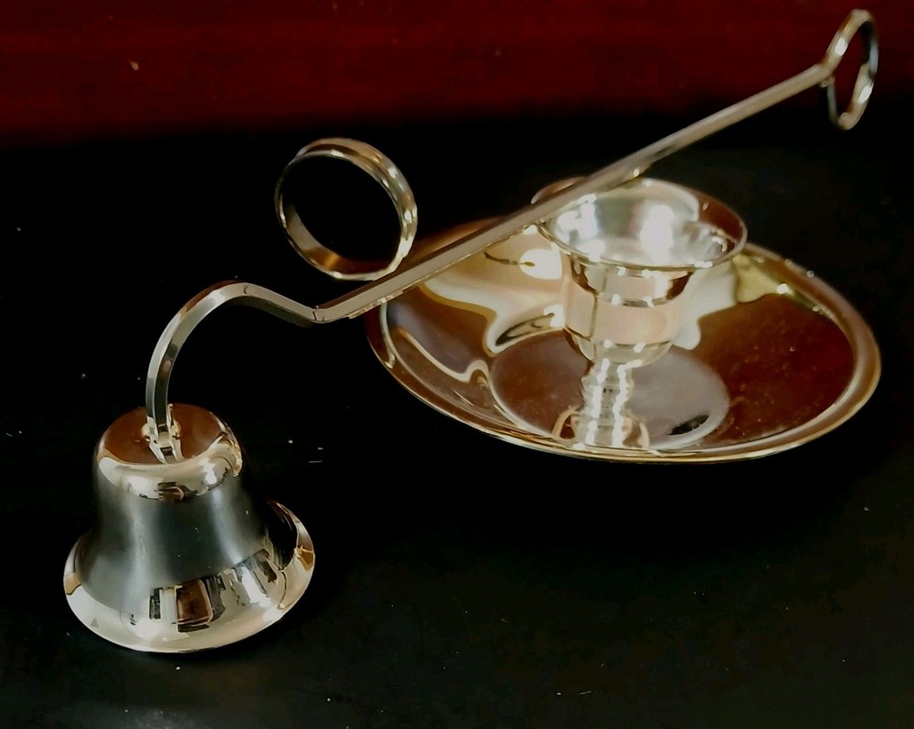 VTG Lighting Set-Includes Chamber Stick and Snuffer - Preowned
