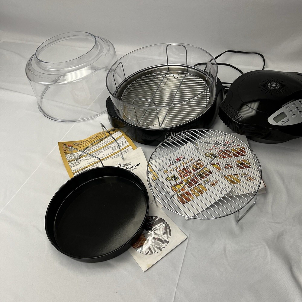 Nuwave Pro Plus Infrared Oven Model 20321 With Manual & Extender Ring Kit TESTED