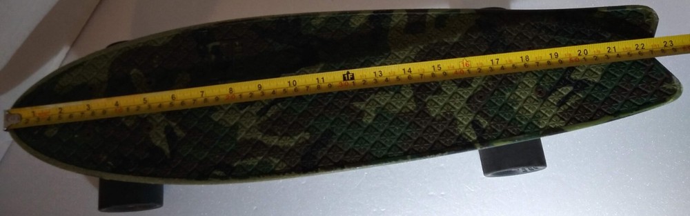 Globe Skateboard Penny Board Camo Green Bantam S.T. Camouflage Distressed Rust