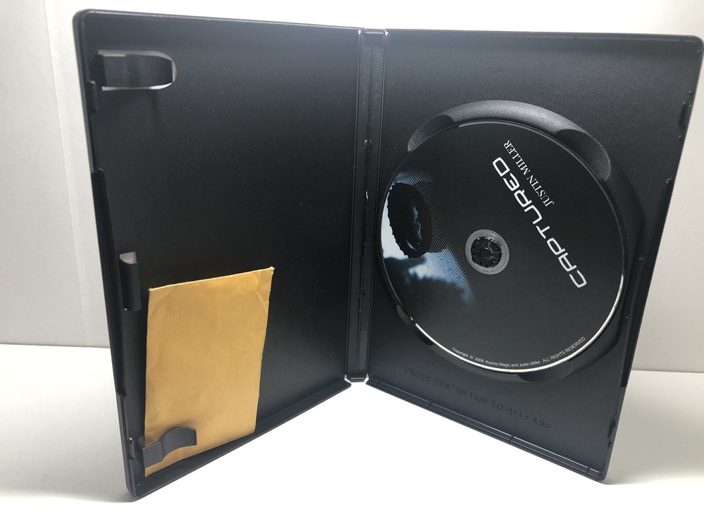 Captured -Justin Miller Magic DVD with Gimmick