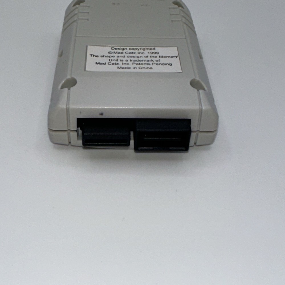 Mad Catz White Sega Dreamcast Memory Card