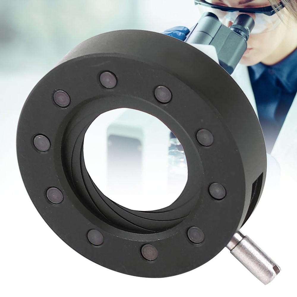 Adjustable Iris Adapter Diaphragm For Microscope Optical Aperture