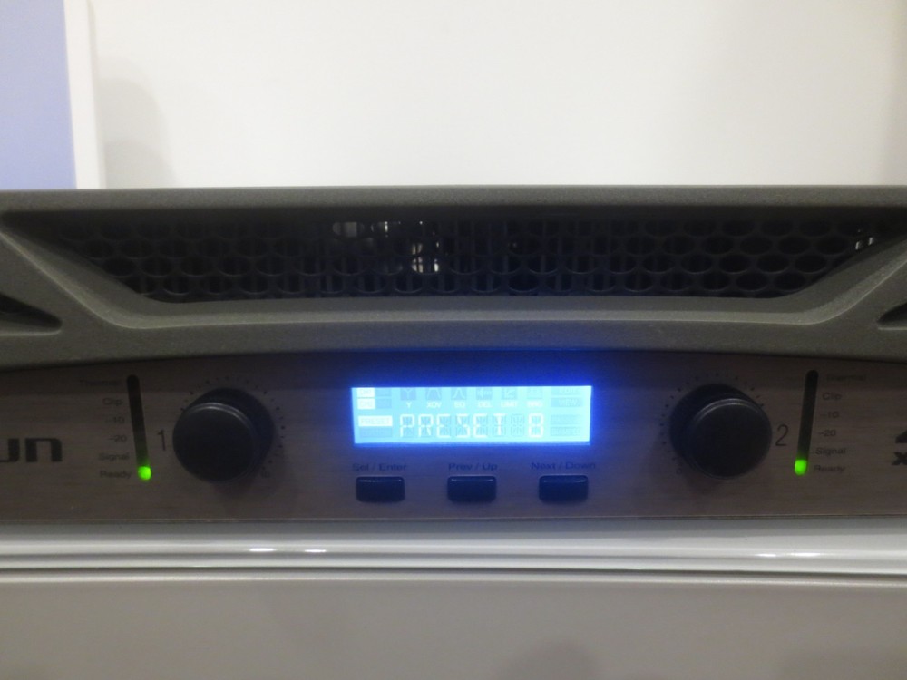 crown xti 4002 power amplifier