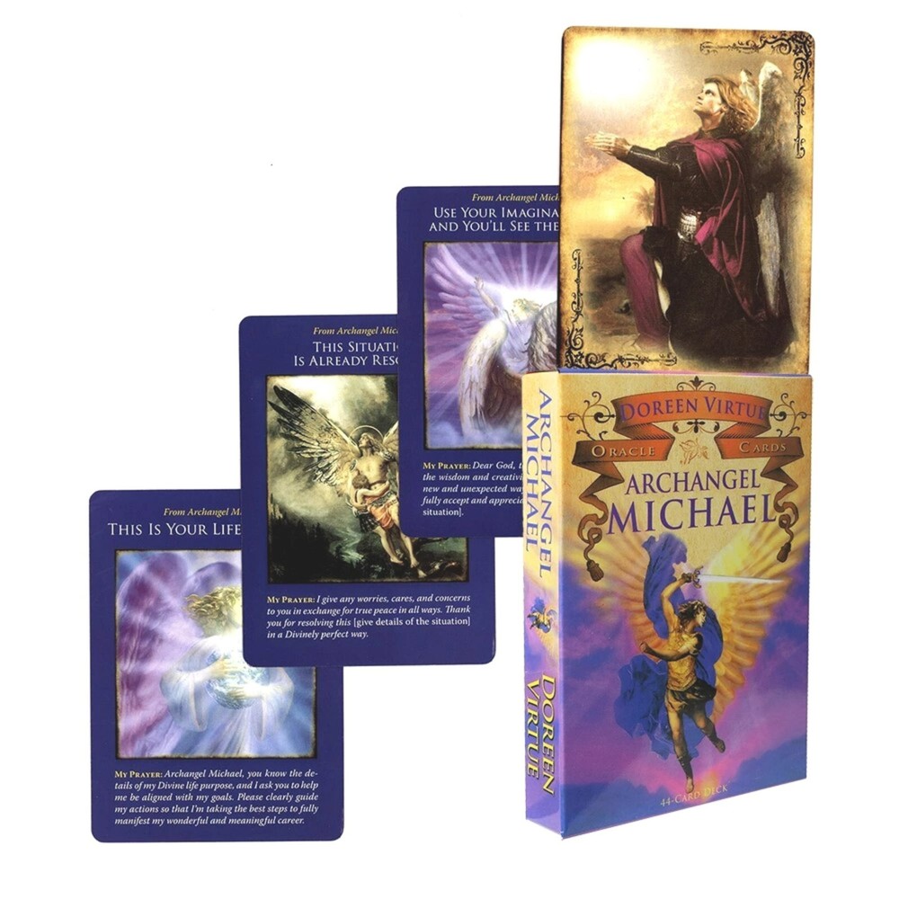 Archangel Michael Oracle Deck: 44 Oracle Cards by Doreen Virtue- NEW!