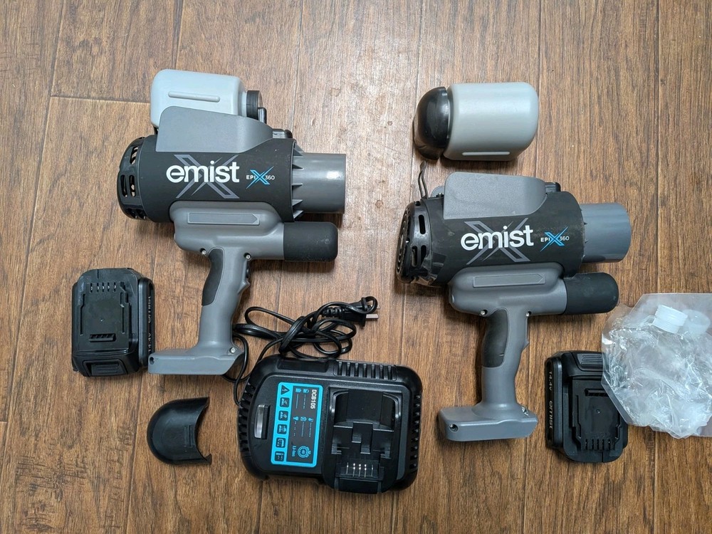 Lot  Bundle EMist Handheld Electrostatic Disinfectant Sprayer