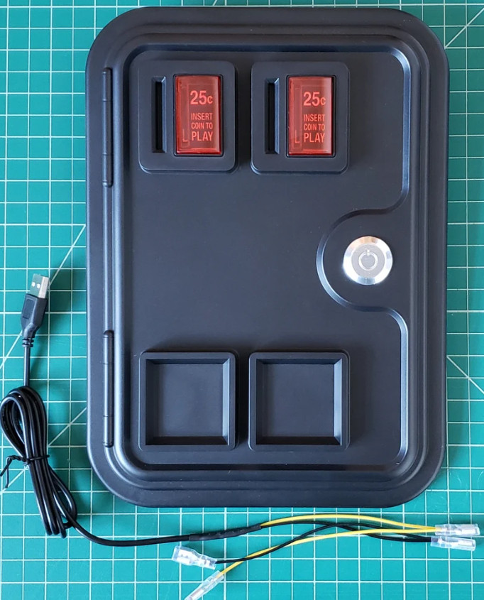 Arcade Coin Door Molded Full Size Functional or Non Functional Options