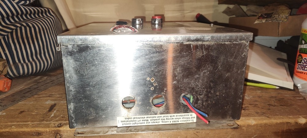 Salvajor ARSS-2 Automatic Reversing Start Stop Control Panel, Open Box