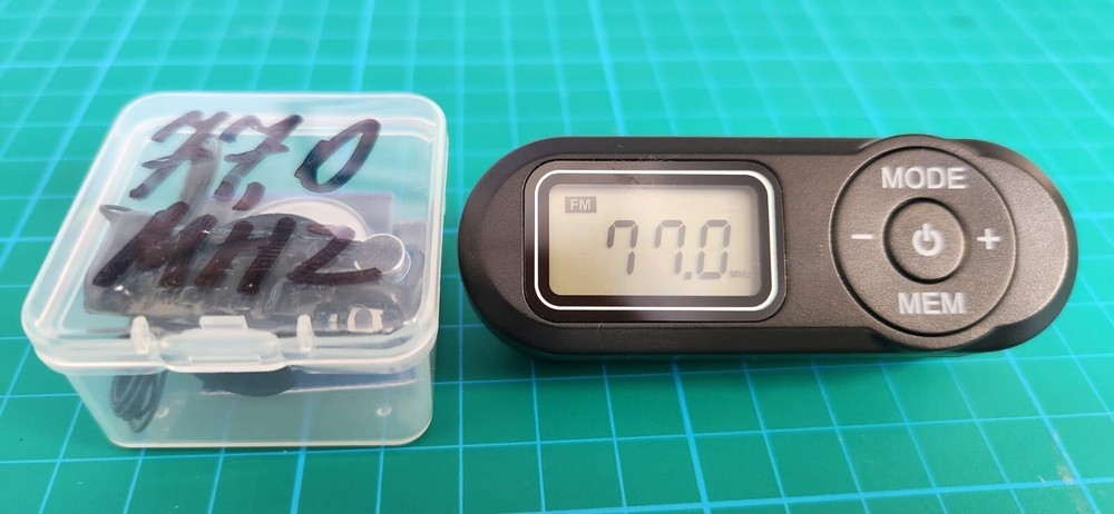 SET - Micro Spy Bug operating outside FM broadcasting area + special FM receiver