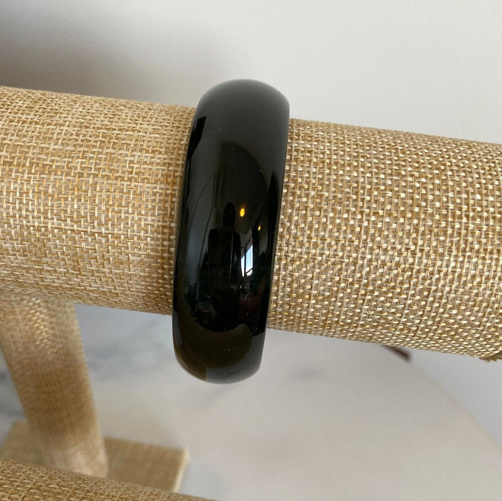 Natural Dark Green Jade Bangle 83g-60mm.