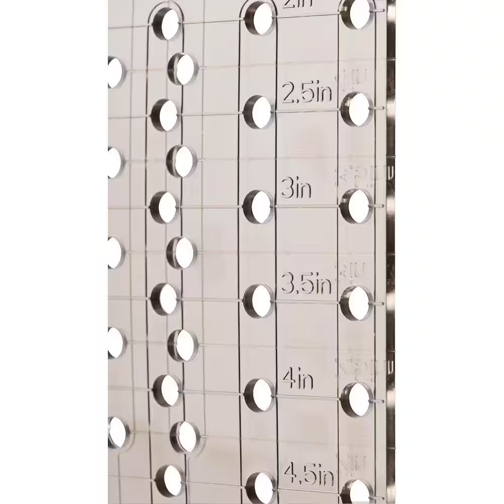 Liberty Cabinet Hardware Template Drill Guide for Knobs Pulls 160mm Clear Kit