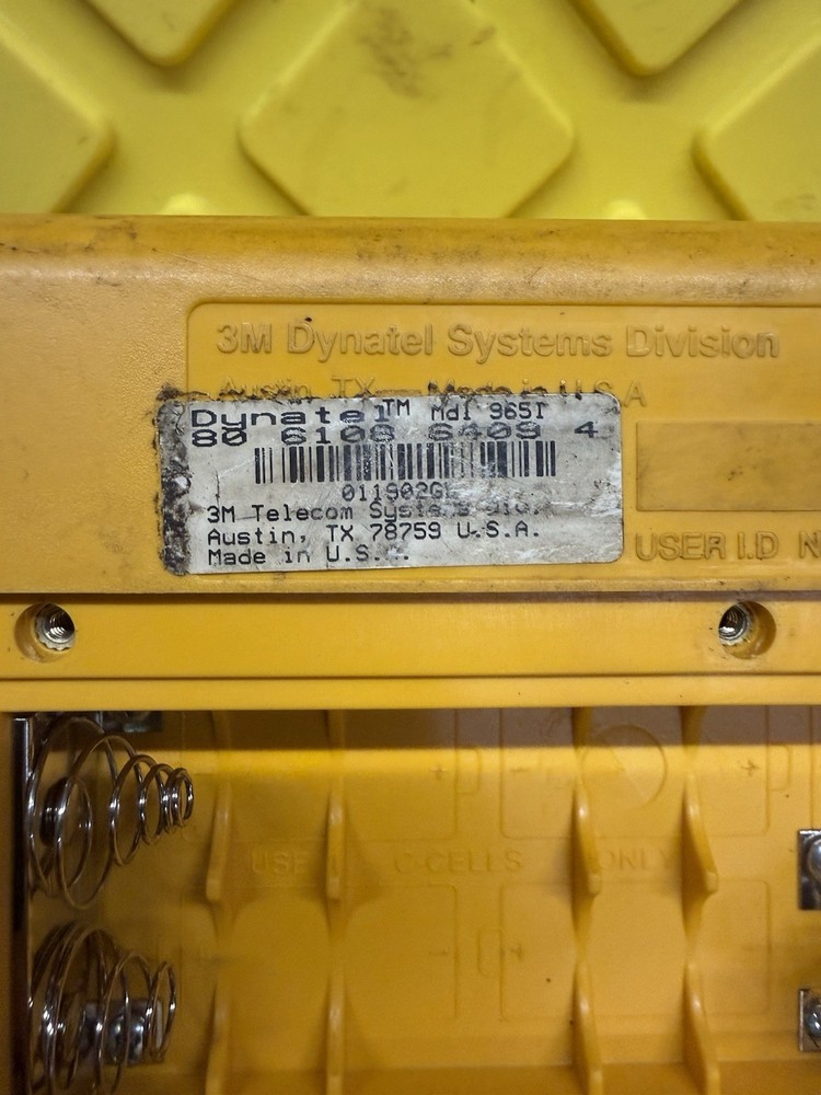 Dynatel 3M 965 Subscriber Loop Analyzer Test Set