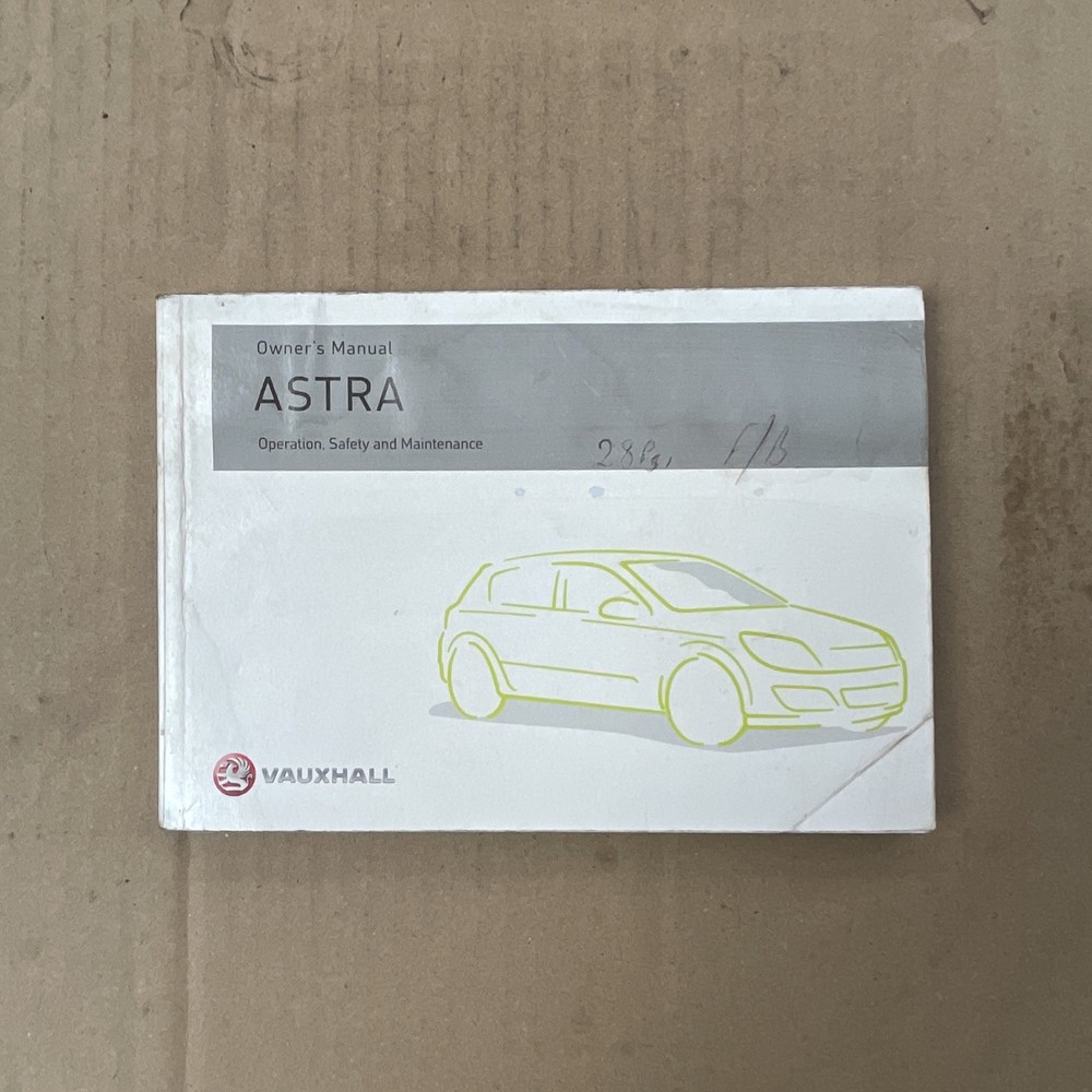 Vauxhall Astra Owners Manual