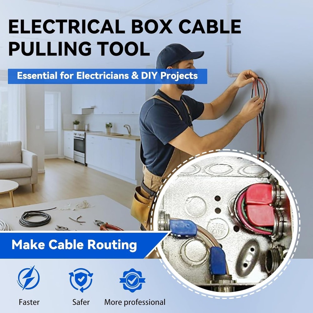 Conduit Wire Pulling Tools - Pull Buddy, for Rack-A-Tiers Electrical Tools, Elec